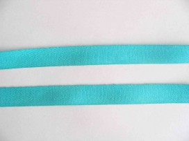 Keperband 15mm aqua/groen
