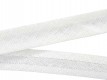 Biaisband 12 mm breed  Offwhite  100 % katoen