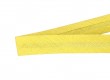 Biaisband 12 mm breed  Lichtgeel  100 % katoen
