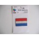 Applicatie Nederlandse Vlag 5x3,3cm.