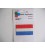 Applicatie Nederlandse Vlag 7x4,4cm.