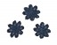 Bloemapplicatie Donkerblauw  24mm