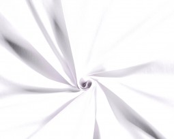 Witte stretch jeans. 48% katoen, 48% polyester,  4% elastan  1,40 mtr breed  280 gram p/m2