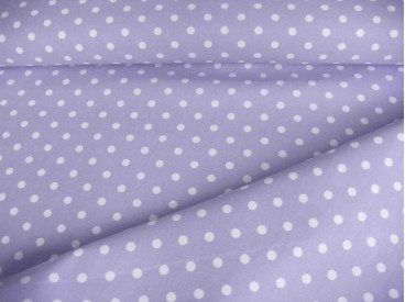 Middelstip katoen Lichtblauw/wit 8264