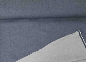 Een mooie vaal donker jeansblauwe stretch jeans.  48% katoen, 48% polyester,  4% elastan  1,40 mtr breed  280 gram p/m2