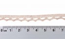 Ecru kantklos kant van 11 mm. breed  100% katoen