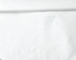 Een dikke kwaliteit witte flanel 100% katoen.  200 gram p/m²  1.50 mtr.br.