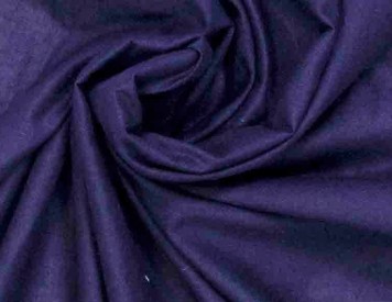 Batist stof donkerblauw.  100 % katoen  70 gram/m2  140-150 cm breed