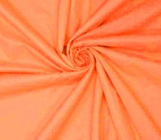 Batist stof effen oranje. 100 % katoen  70 gram/m2  140-150 cm breed