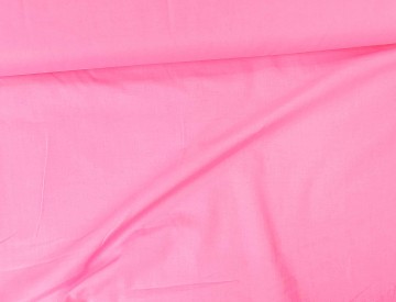 Batist stof effen fel zuurstokroze. (Feller van kleur dan op de foto)   100 % katoen  70 gram/m2  140-150 cm breed