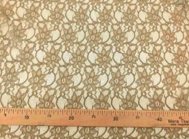 Kant stof Jacquard Camel  3915-53