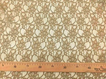 Kant stof Jacquard Camel  3915-53