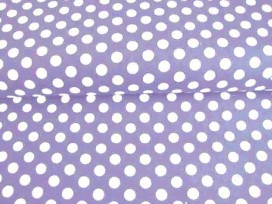 Middelstip katoen Grijs/wit Minicoupon 40cm