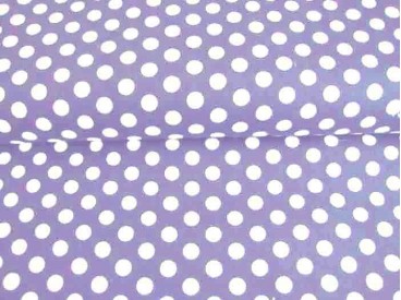 Middelstip katoen Grijs/wit Minicoupon 40cm