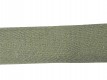 Keperband, wat lichter legergroen  100% katoen  3cm breed