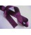 Satijnlint Donker paars 40 mm breed
