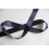 Satijnlint Donkerblauw 25 mm breed