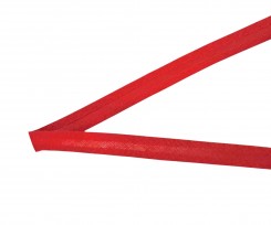 Biaisband 12 mm breed  Rood  100 % katoen