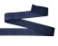 Elastisch vouwtres biaisband Donkerblauw 458