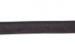 Elastisch vouwtres biaisband.  Bruin  20 mm breed  Elastisch biaisband wordt gebruikt om rekbare stoffen af te werken.