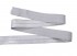 Elastisch vouwtres biaisband Zilvergrijs 472