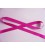 Satijnlint Donker pink 15 mm breed