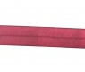 Elastisch vouwtres biaisband.  Donkerrood.  20 mm breed  Elastisch biaisband wordt gebruikt om rekbare stoffen af te werken.