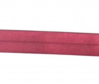 Elastisch vouwtres biaisband.  Donkerrood.  20 mm breed  Elastisch biaisband wordt gebruikt om rekbare stoffen af te werken.
