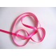 Pinkkleurig satijnlint double face van 6 mm. breed.