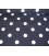 Grote stip katoen Zwart/wit 8283