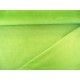 Limekleurige Nicky velours.  80%kat./20%pe  1.50 mtr.br. 