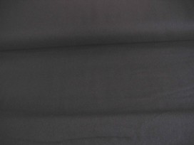 Zwarte canvas. 100% katoen.  100% katoen  1.45 mtr.br.  240 gr/m2.