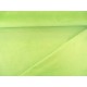 Licht limekleurige Nicky velours.  80%kat./20%pe  1.50 mtr.br.
