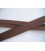 Biaisband Donkerbruin 3 cm breed