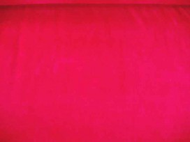 Rode nicky velours.  80%kat./20%pe  1.50 mtr.br.
