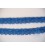 Gekleurd kant met satijnlint  Kobalt 2cm breed