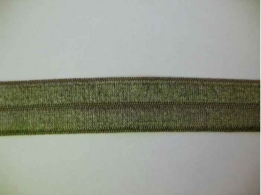 Elastisch biaisband Legergroen 466H