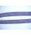 Elastisch biaisband met stip Paarsblauw/wit 6034