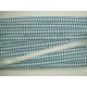 Boerenbont elastisch band donkerblauw/blauw 4393