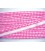Boerenbont elastisch band Pink 4394
