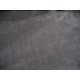 Grijze nicky velours.  80%kat./20% pe  1.50 mtr.br.