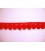 Etskant bloem  Rood 18mm