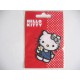 Een Hello Kitty opstrijkbare applicatie