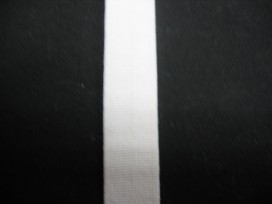Wit pyjama elastiek 12 mm breed