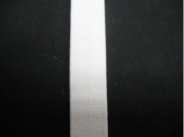 Wit pyjama elastiek 12 mm breed