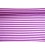 Tricot streepjes Paars/wit Coupon 50 cm