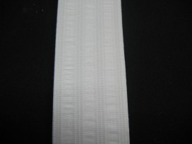 Pyjama elastiek 35 mm. Wit