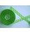 Ribsband met stip Lime 16mm. 1813-16