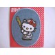 Hello Kitty ovaal jeans Met honkbal knuppel
