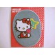 Hello Kitty ovaal jeans Zittend met lolly